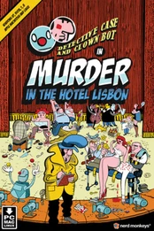 Detective Case and Clown Bot in: Murder in the Hotel Lisbon PC kaina