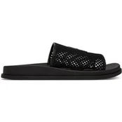 Calvin Klein Šlepetės Mesh Mule Slides HW0HW02889 Juoda