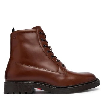 Auliniai batai Tommy Hilfiger Corporate Casual Lth Boot FM0FM06174 Ruda
