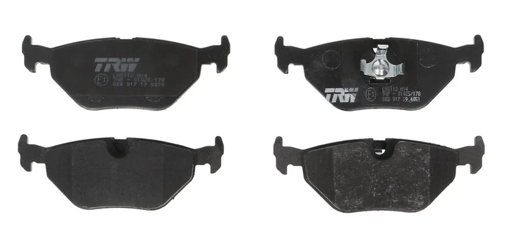 TRW GDB917 Brake pad set