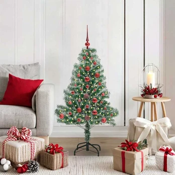 Dirbtinė Kalėdų Eglė Su Sniegu ir LED Šviesa 120 cm