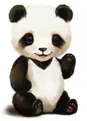 Interjero lipdukas Panda 50x75cm
