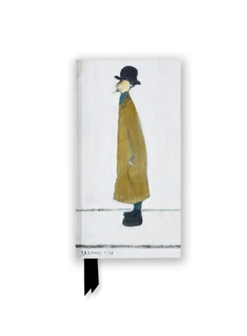 L.S. Lowry: Gentleman Looking at Something (Foiled Slimline Journal)