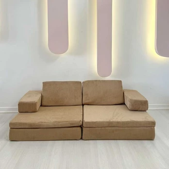 2 vietų sofa-lova Puzzle - Camel