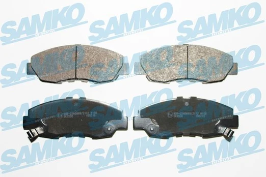 Stabdžių trinkelių rinkinys, diskinis stabdys SAMKO 5SP566