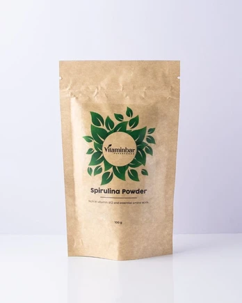 Spirulinos Milteliai