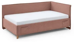 Lova viengulė Fun, 90 x 200 cm, rožinė