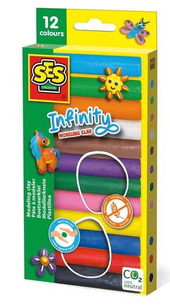 Plastilinas SES Creative Infinity 00406S