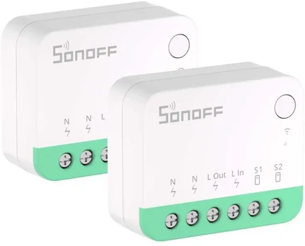 SONOFF MINIR4M (Extreme) Matter Switch, 2 vnt.
