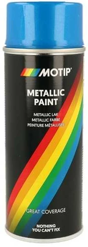 Motip Metallic effekt lak 400ml blå