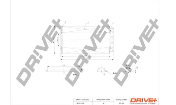 Alyvos filtras Dr!ve+ DP1110.11.0151