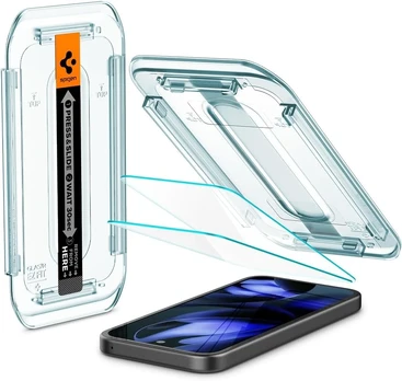 Spigen Glas.tr Ez Fit ekrano apsauga Google Pixel 9a, 2 vnt.