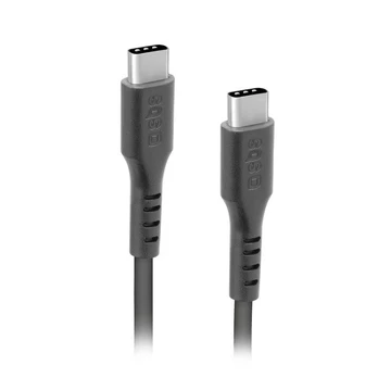 SBS KABELIS USB-C USB-C DŁ.1.5M JUODA