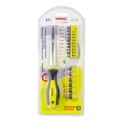 Atsuktuvų rinkinys WMC Tools 5171, 210 mm, 17 vnt. kaina
