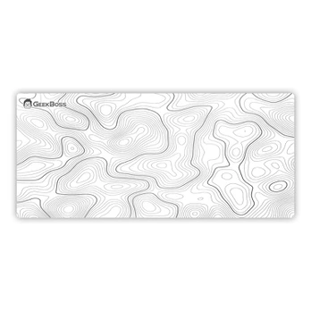 Geekboss Zen Terrain, White Topographic, XL