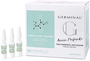 Veido ampulės sausai odai Germinal, 30 x 1,5 ml