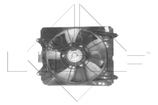 Ventiliatorius, radiatoriaus NRF 47272
