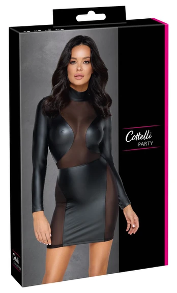 Cottelli party Dress long sleeve M Seksuali suknelė