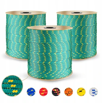 Žali virvė polipropileno 18mm pintas 40m universalus