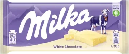 MILKA Baltā šokolāde 90 g