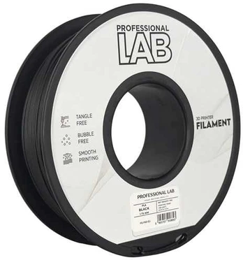 3D Plastikas - Filamentas PLA galaxy juodas | 1.75 mm, 1kg | Professional LAB
