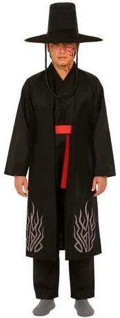 Fiesta Kpop sort dæmon kostume