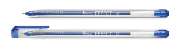 Gelinis rašiklis Effect Forpus, 0.5 mm, mėlynas kaina