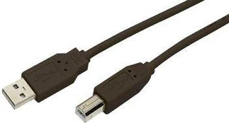 USB kabelis MediaRange USB-A - USB-B 3 m Juodas (MRCS103)