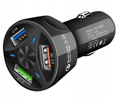 Automobilinis Usb įkroviklis Interlook 3100 Ma