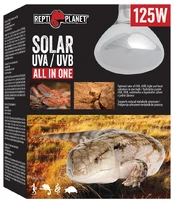 Terariumų lemputė Repti Planet Solar UVA & UVB, 125 W, 1 vnt. kaina