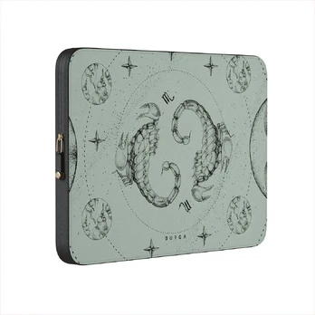 Scorpio - Laptop Sleeve, 16 inches / Turquoise