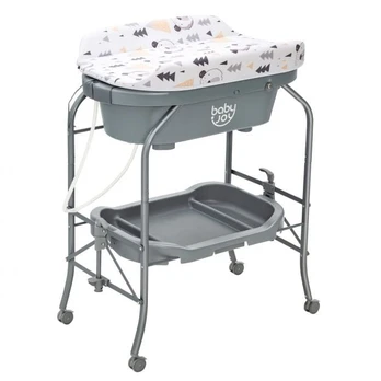 Bonideco Select Vystymo stalas 86x54x104,5cm., pilkos spalvos