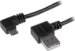 Kabelis StarTech Micro-USB - USB Micro USB, USB, 1 m, juoda kaina