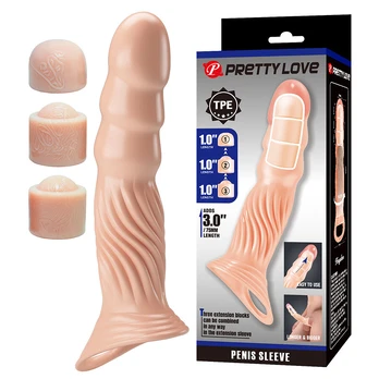 PRETTY LOVE - Tekstūruota Penio Įmautė su Pratęsimais