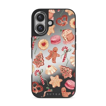 Cookie Jar - iPhone 16 Case, Elite Mirror Dark (MagSafe) / Silver