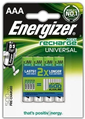 AKUMULIATORIUS BAT-AAA/AKU-500*P4 1.2 V Ni-MH AAA ENERGIZER kaina