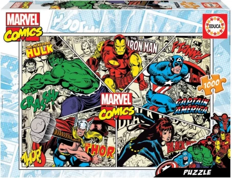 Dėlionė Marvel comics, 1000 detalių