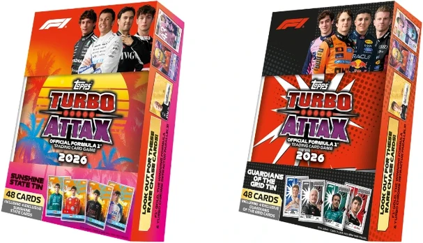 Topps - Formula 1 Turbo Attax Mega Tin Assortment (F1TA26-05)