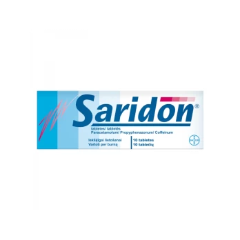 SARIDON tabletės N10