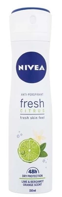 Moteriškas dezodorantas Nivea Fresh Citrus, 150 ml kaina