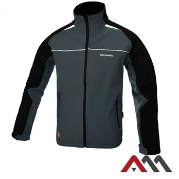 Softshell striukė Professional pilka/juoda, dydis XXL
