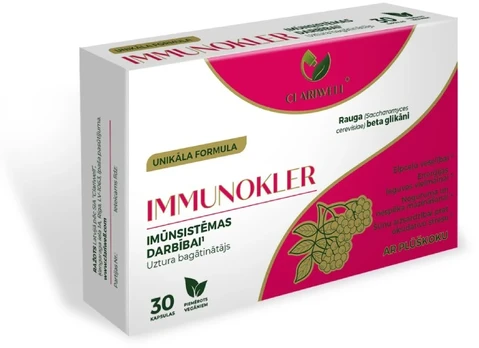 Clariwell Immunokler N30 kapsulės