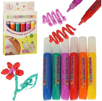 Flomasteriai 3D popkornų efektas n
