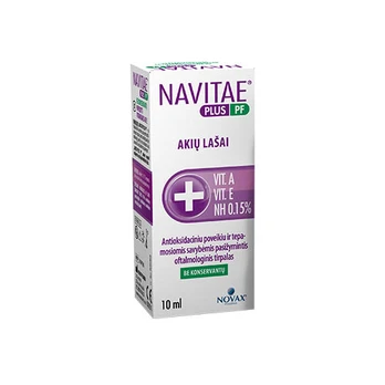 NAVITAE akių lašai Plus PF, 10 ml