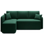 Kampinė sofa Hadson, žalia kaina