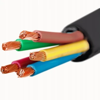 Guminis maitinimo kabelis 5x2,5 H05rr-f 25m