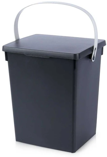 Sandėliavimo konteineris, juodas- 5,5 l