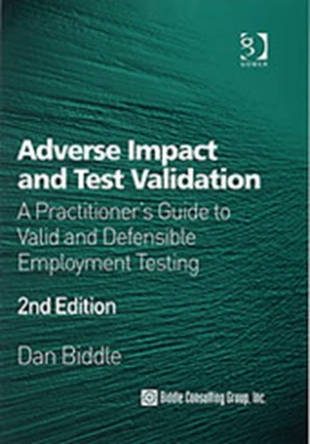 Adverse Impact and Test Validation
