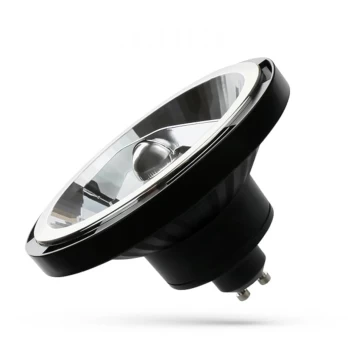 15W GU10 LED lemputė AR111 10° juoda