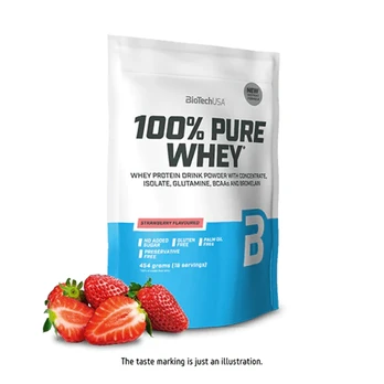 Biotech 100% Pure Whey 454 g. - Bourbon vanilla skonis